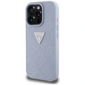 Hurtownia GSM - Etui Guess Hot Stamp 4G Pattern Triangle Metal Logo do Apple iPhone 16 Pro fialová - GUE4381 - {ean13} - Hurt