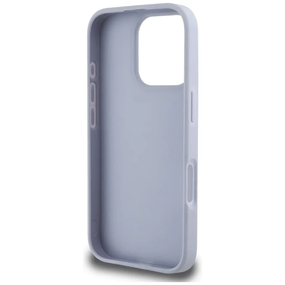Hurtownia GSM - Etui Guess Hot Stamp 4G Pattern Triangle Metal Logo do Apple iPhone 16 Pro fialová - GUE4381 - {ean13} - Hurt