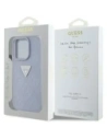 Wholesale Guess Hot Stamp 4G Pattern Triangle Metal Logo Apple iPhone 16 Pro purple - GUE4381 - {ean13} - Hurt