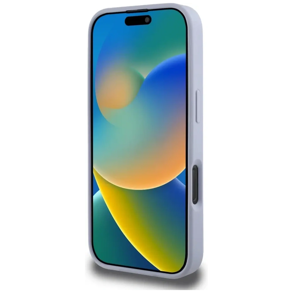 Hurtownia GSM - Guess Heißpräge 4G Muster Dreieck Metall Logo Apple iPhone 16 Pro Max lila - GUE4383 - {ean13} - Hurt