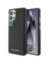 Etui Karl Lagerfeld Saffiano Full Wrapped Elongated Metal Logo MagSafe do Samsung Galaxy S25 Ultra czarny
