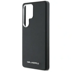 Hurtownia GSM - Karl Lagerfeld Saffiano Voll umschlossenes verlängertes Metall-Logo MagSafe Samsung Galaxy S25 Ultra schwarz - KLD21945 - {ean13} - Hurt