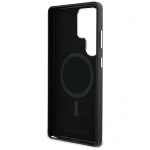Hurtownia GSM - Karl Lagerfeld Saffiano Voll umschlossenes verlängertes Metall-Logo MagSafe Samsung Galaxy S25 Ultra schwarz - KLD21945 - {ean13} - Hurt