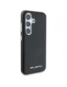 Hurtownia GSM - Karl Lagerfeld Saffiano Full Wrapped Elongated Metal Logo MagSafe Samsung Galaxy S25+ Plus negru - KLD21946 - {ean13} - Hurt