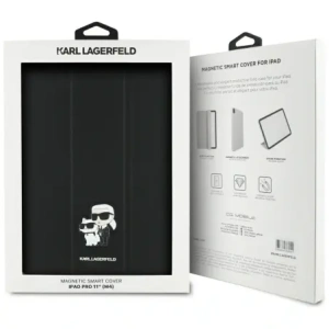 Hurtownia GSM - Etui Karl Lagerfeld KLFC11PM24SAKCK Apple iPad Pro 11" 2024 (5. generace) Book Cover Saffiano Magnetic Karl &Choupette černý/black - KLD21947 - {ean13} - Hurt