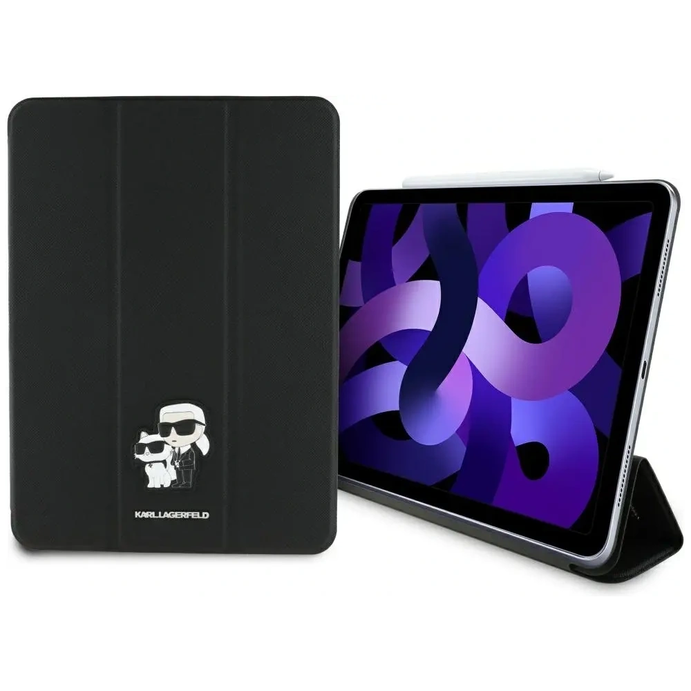 Hurtownia GSM - Karl Lagerfeld KLFC11RM24SAKCK Apple iPad Air 11" 2024 (6. Generation) Buchhülle Saffiano Magnetic Karl & Choupette schwarz - KLD21948 - {ean13} - Hurt