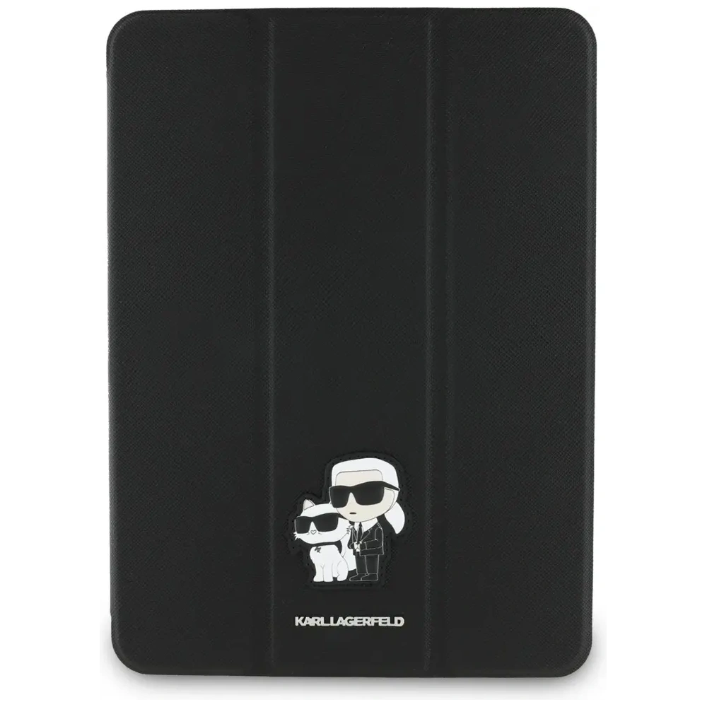 Hurtownia GSM - Karl Lagerfeld KLFC11RM24SAKCK Apple iPad Air 11" 2024 (6. Generation) Buchhülle Saffiano Magnetic Karl & Choupette schwarz - KLD21948 - {ean13} - Hurt