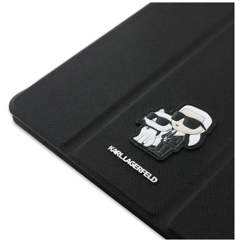Hurtownia GSM - Karl Lagerfeld KLFC11RM24SAKCK Apple iPad Air 11" 2024 (6. Generation) Buchhülle Saffiano Magnetic Karl & Choupette schwarz - KLD21948 - {ean13} - Hurt