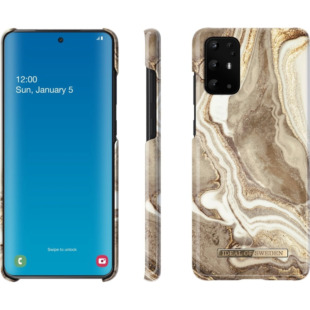 Hurtownia GSM - Etui iDeal Of Sweden Samsung Galaxy S20+ Plus (Golden Sand Marble) - IDS205GLDSNDMRB - {ean13} - Hurt