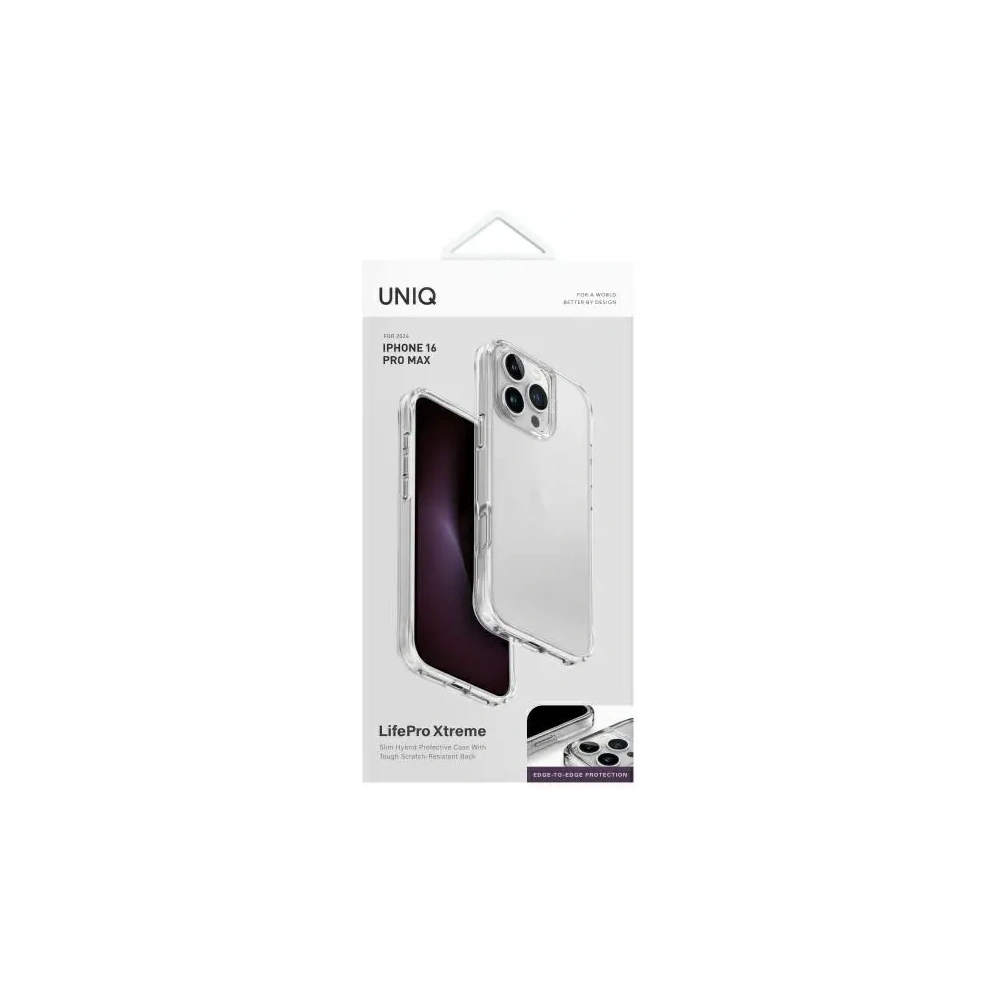 Hurtownia GSM - UNIQ LifePro Xtreme Apple iPhone 16 Pro Max kristallklar - UNIQ1468 - {ean13} - Hurt
