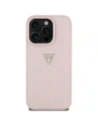 Hurtownia GSM - Etui Guess Hot Stamp 4G Pattern Triangle Metal Logo do Apple iPhone 16 Pro růžový - GUE4385 - {ean13} - Hurt
