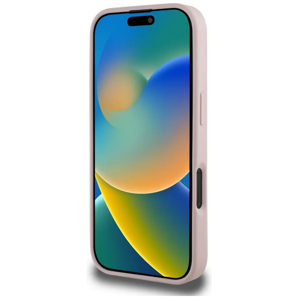 Hurtownia GSM - Etui Guess Hot Stamp 4G Pattern Triangle Metal Logo do Apple iPhone 16 Pro różowy - GUE4385 - {ean13} - Hurt