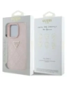 Hurtownia GSM - Etui Guess Hot Stamp 4G Pattern Triangle Metal Logo do Apple iPhone 16 Pro růžový - GUE4385 - {ean13} - Hurt