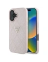 Guess Hot Stamp 4G Pattern Triangle Metal Logo Apple iPhone 16 pink