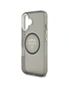 Wholesale Guess IML Metal Mountain Logo MagSafe Apple iPhone 16 black - GUE4387 - {ean13} - Hurt