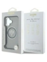 Wholesale Guess IML Metal Mountain Logo MagSafe Apple iPhone 16 black - GUE4387 - {ean13} - Hurt