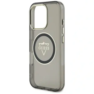 Hurtownia GSM - Etui Guess IML Metal Mountain Logo MagSafe pro Apple iPhone 16 Pro černé - GUE4388 - {ean13} - Hurt