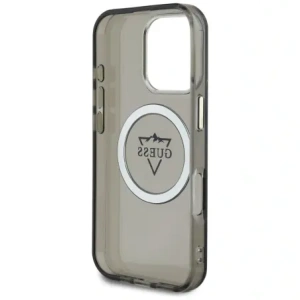 Hurtownia GSM - Etui Guess IML Metal Mountain Logo MagSafe pro Apple iPhone 16 Pro černé - GUE4388 - {ean13} - Hurt