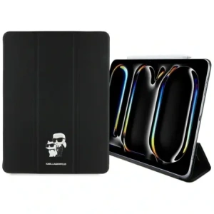 Hurtownia GSM - Etui Karl Lagerfeld KLFC13PM24SAKCK Apple iPad Pro 13" 2024 (7. generace) Book Cover Saffiano Magnetic Karl &Choupette černý/black - KLD21949 - {ean13} - Hurt