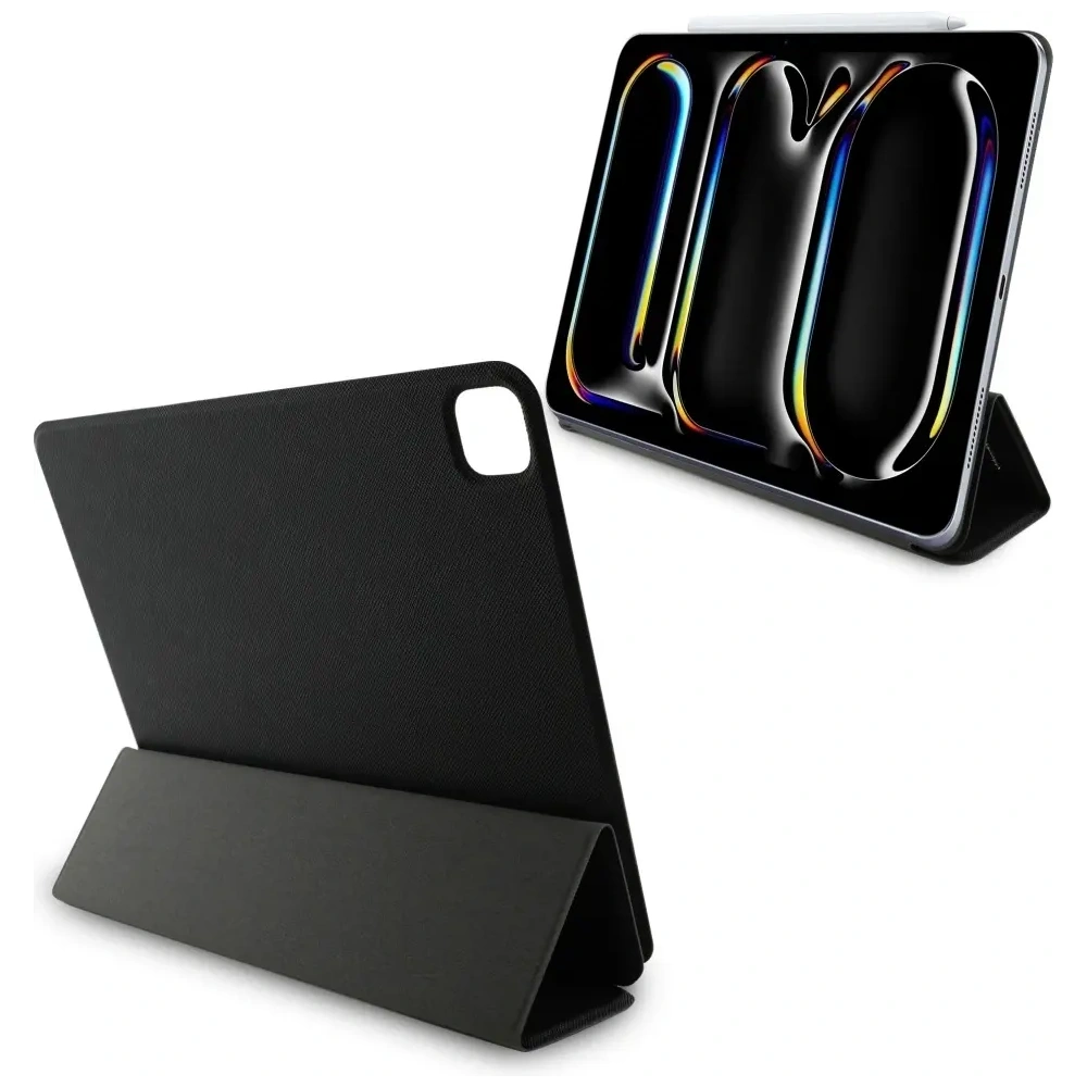 Hurtownia GSM - Etui Karl Lagerfeld KLFC13PM24SAKCK Apple iPad Pro 13" 2024 (7. generacji) Book Cover Saffiano Magnetic Karl &Choupette czarny/black - KLD21949 - {ean13} - Hurt