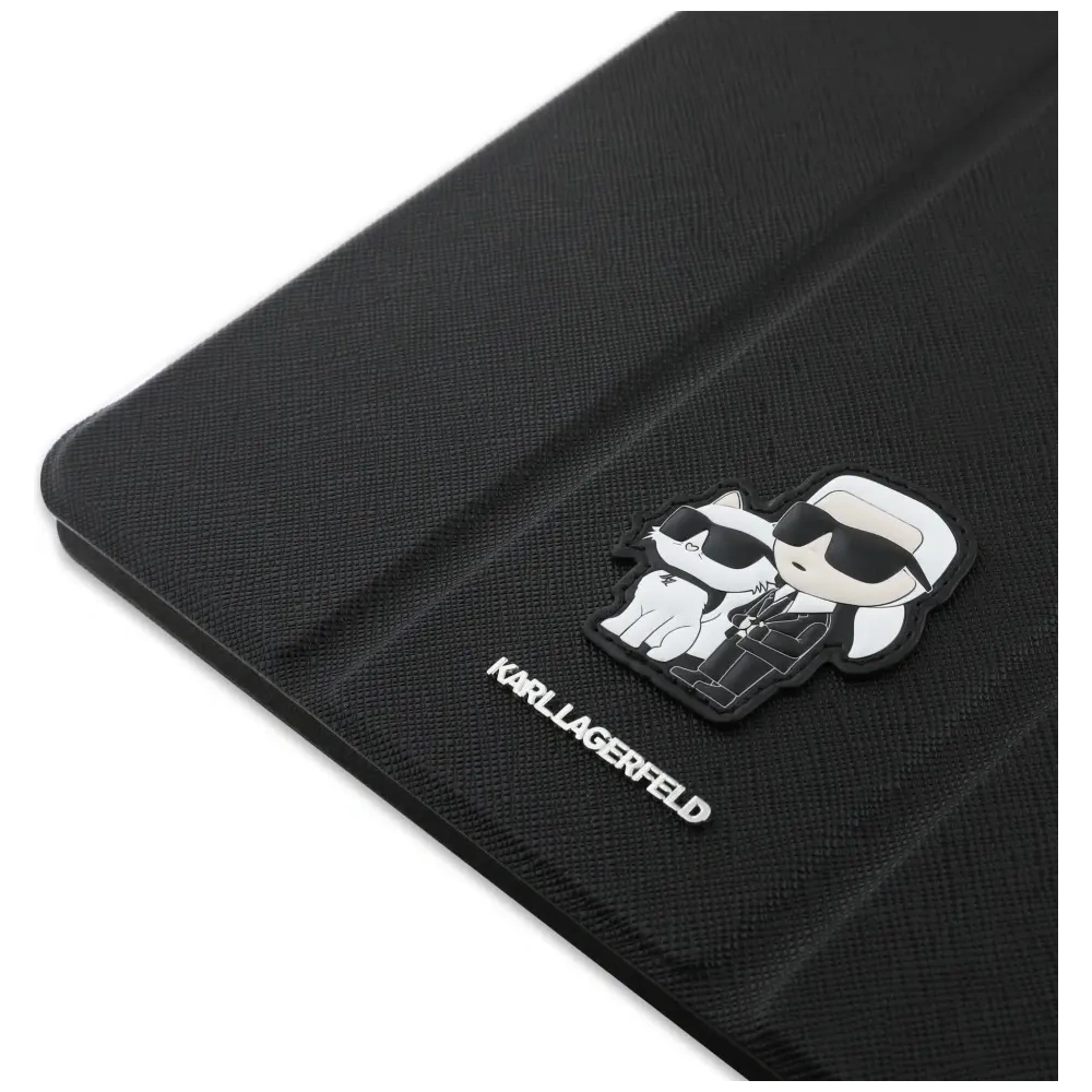 Hurtownia GSM - Etui Karl Lagerfeld KLFC13PM24SAKCK Apple iPad Pro 13" 2024 (7. generacji) Book Cover Saffiano Magnetic Karl &Choupette czarny/black - KLD21949 - {ean13} - Hurt