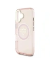 Wholesale Guess IML Metal Mountain Logo MagSafe Apple iPhone 16 pink - GUE4392 - {ean13} - Hurt