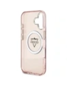 Wholesale Guess IML Metal Mountain Logo MagSafe Apple iPhone 16 pink - GUE4392 - {ean13} - Hurt