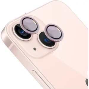 Hurtownia GSM - Bizon Glass Snap Lens Apple iPhone 13 / 13 Mini világos rózsaszín keret - BIZ8633 - {ean13} - Hurt