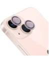 Bizon Glass Snap Lens Apple iPhone 13 / 13 Mini ramă roz deschis