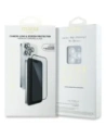 Hurtownia GSM - Guess set BP Rhinestone 2in1 sticlă securizată + protecție lentilă Apple iPhone 16 Pro Max argintiu - GUE4394 - {ean13} - Hurt