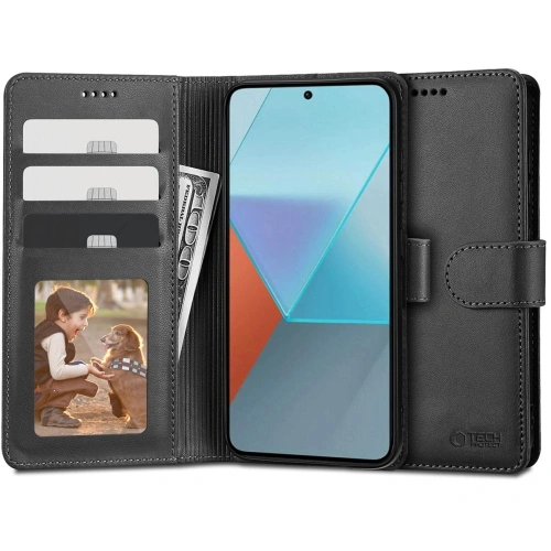 [OUTLET] Etui Tech-Protect Wallet Xiaomi Redmi Note 13 4G Black