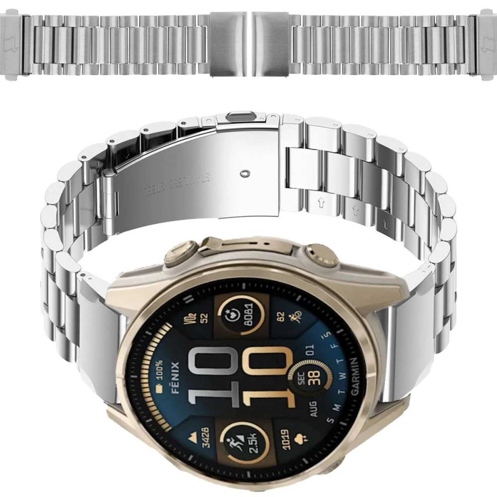 Hurtownia GSM - Bizon Strap Óra Aura Okosóra 20mm ezüst - BIZ8634 - {ean13} - Hurt