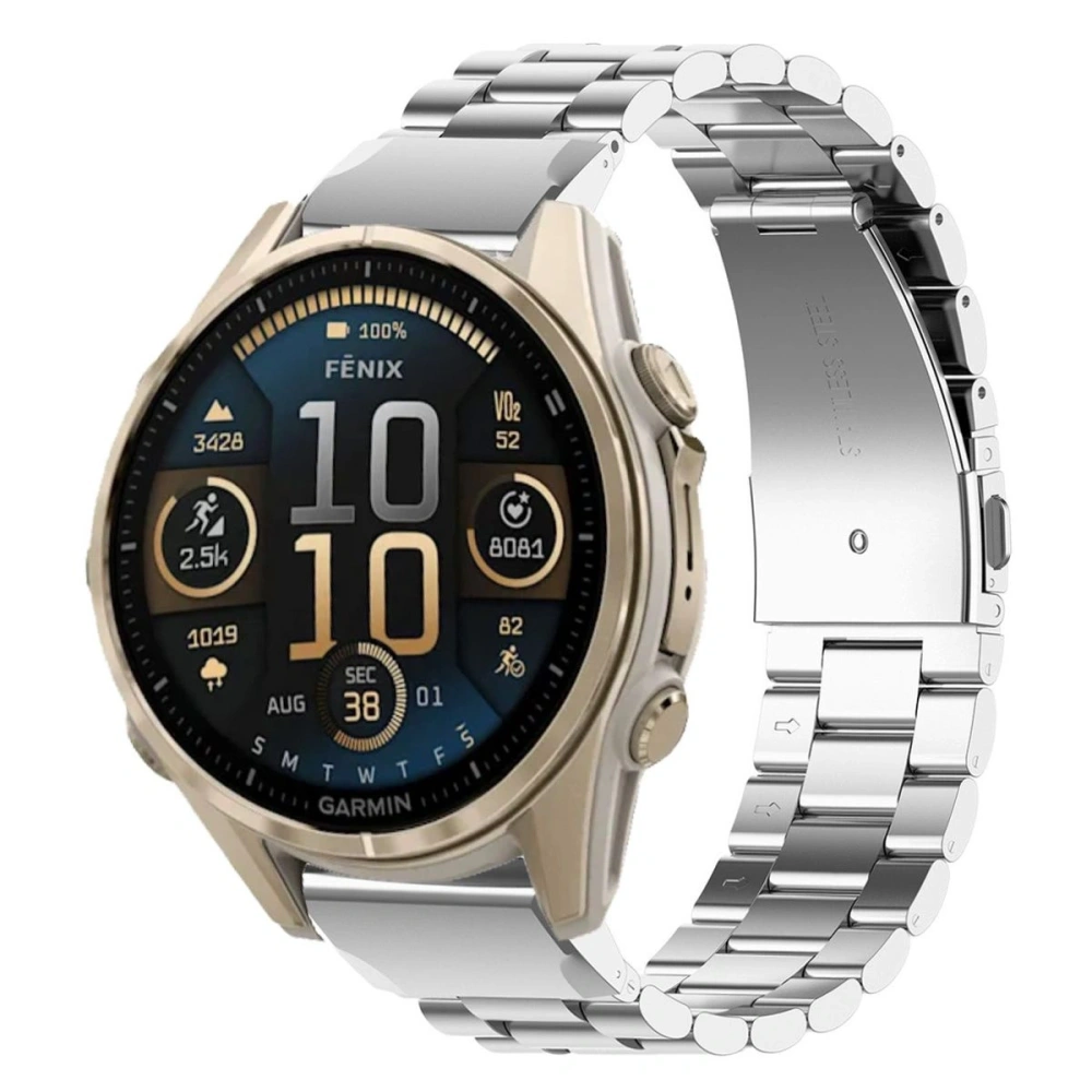 Hurtownia GSM - Ceas inteligent Bizon Strap Aura 20mm argintiu - BIZ8634 - {ean13} - Hurt