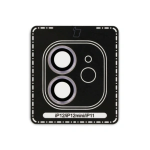 Hurtownia GSM - Bizon Glass Snap Lens Apple iPhone 12 / 12 Mini / 11 fialový rám - BIZ8637 - {ean13} - Hurt