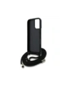 Wholesale Guess 4G Big Logo Cord Stap Crossbody Apple iPhone 16 Plus black - GUE4399 - {ean13} - Hurt
