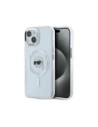 Karl Lagerfeld IML Metal Karl Head MagSafe Apple iPhone 15 white