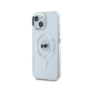 Hurtownia GSM - Karl Lagerfeld IML Metal Karl Head MagSafe Apple iPhone 15 Plus weiß - KLD21952 - {ean13} - Hurt