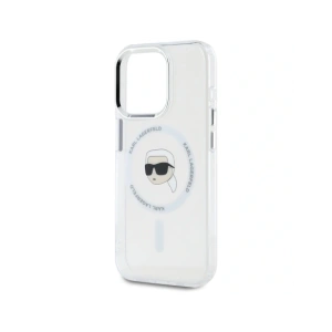 Hurtownia GSM - Karl Lagerfeld IML Metall Karl Kopf MagSafe Apple iPhone 15 Pro Max weiß - KLD21954 - {ean13} - Hurt