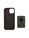 Hurtownia GSM - Guess 4G Streifen MagSafe Geldbörse Apple iPhone 15 braun - GUE4404 - {ean13} - Hurt
