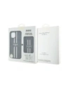 Hurtownia GSM - Guess 4G Stripes MagSafe Peněženka Apple iPhone 15 černá - GUE4405 - {ean13} - Hurt