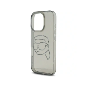 Hurtownia GSM - Karl Lagerfeld IML kamínky Karl hlava Apple iPhone 16 Pro černý - KLD21956 - {ean13} - Hurt