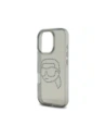 Hurtownia GSM - Karl Lagerfeld IML kamínky Karl hlava Apple iPhone 16 Pro černý - KLD21956 - {ean13} - Hurt