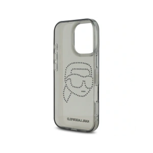 Hurtownia GSM - Karl Lagerfeld IML kamínky Karl hlava Apple iPhone 16 Pro černý - KLD21956 - {ean13} - Hurt