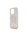 Hurtownia GSM - Karl Lagerfeld IML Ragyogók Karl Fej Apple iPhone 16 Pro rózsaszín - KLD21958 - {ean13} - Hurt