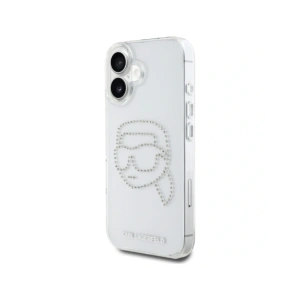 Hurtownia GSM - Karl Lagerfeld IML Rhinestones Karl Head Apple iPhone 16 transparent - KLD21959 - {ean13} - Hurt