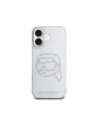Hurtownia GSM - Etui Karl Lagerfeld IML Rhinestones Karl Head do Apple iPhone 16 przezroczysty - KLD21959 - {ean13} - Hurt
