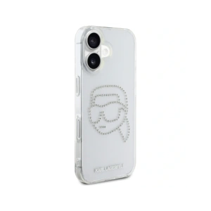 Hurtownia GSM - Karl Lagerfeld IML Rhinestones Karl Head Apple iPhone 16 transparent - KLD21959 - {ean13} - Hurt