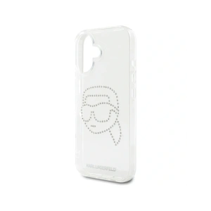 Hurtownia GSM - Karl Lagerfeld IML Rhinestones Karl Head Apple iPhone 16 transparent - KLD21959 - {ean13} - Hurt