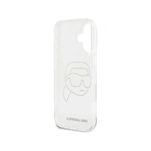 Hurtownia GSM - Karl Lagerfeld IML Rhinestones Karl Head Apple iPhone 16 transparent - KLD21959 - {ean13} - Hurt