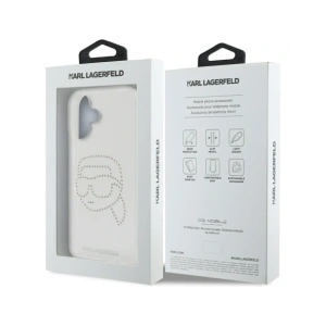 Hurtownia GSM - Karl Lagerfeld IML Rhinestones Karl Head Apple iPhone 16 transparent - KLD21959 - {ean13} - Hurt